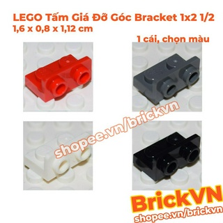 [1 Cái, Chọn Màu] LEGO Tấm Giá Đỡ Góc Bracket 1x2 1/2 ID 99780