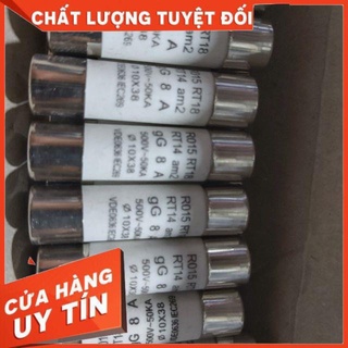 Cầu chì sứ 8A 10x38 giâ 10 con