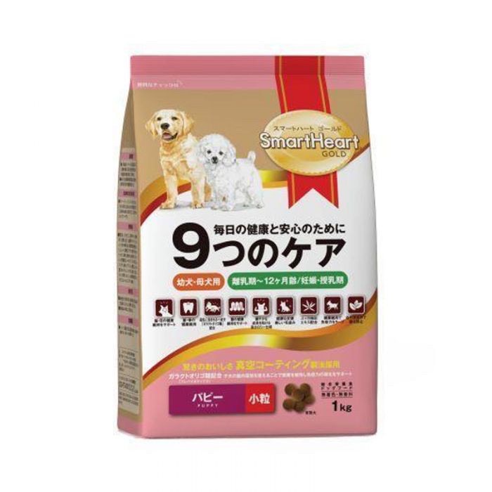 Thức ăn cho chó cỡ nhỏ Smartheart Gold 1kg (2 loại) Thích hợp cho chó poodle &amp; Phốc