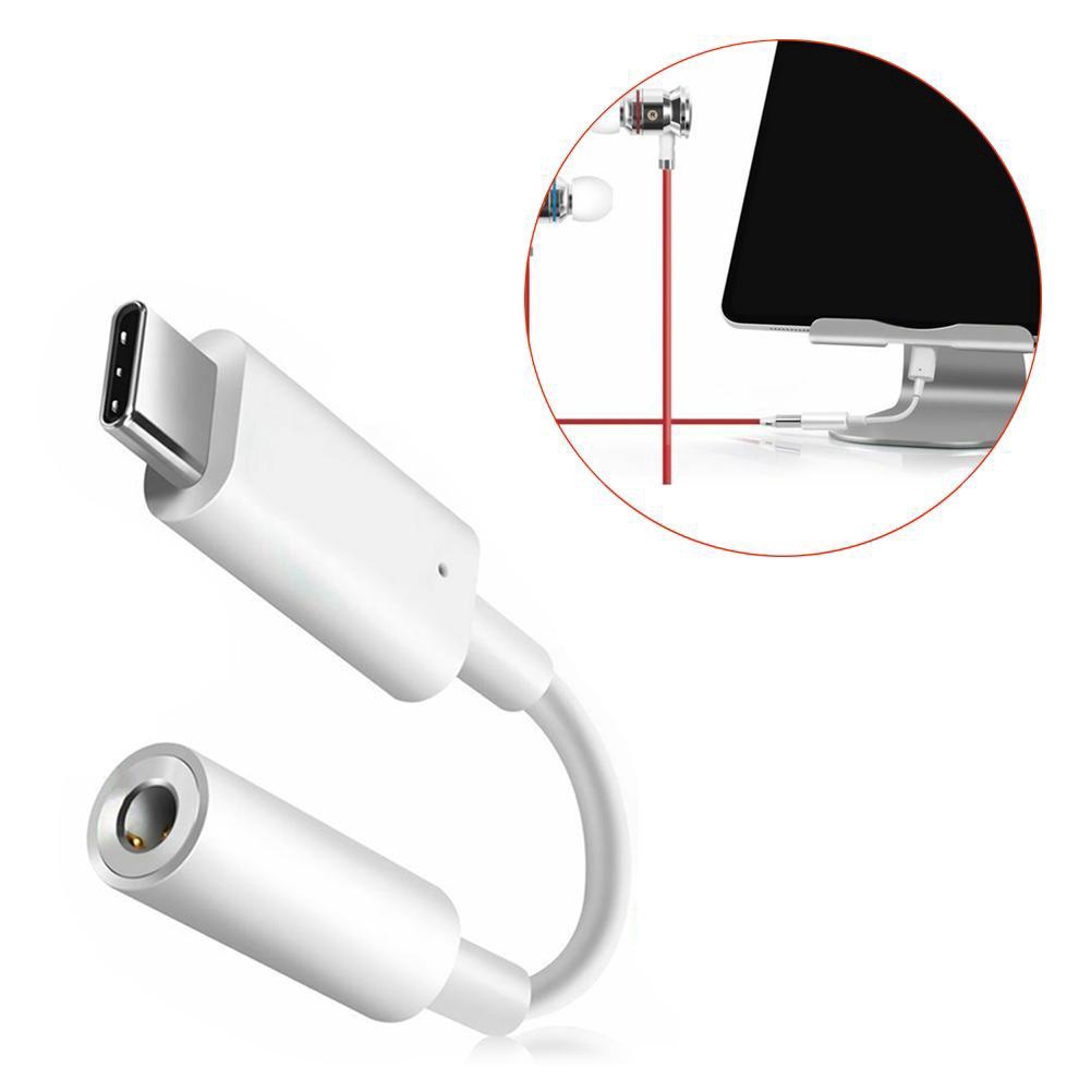 Đầu chuyển đổi tai nghe Q2N1 từ USB-C Type C sang giắc cắm 3.5mm chất lượng cao cho Google Pixel 2/ XL