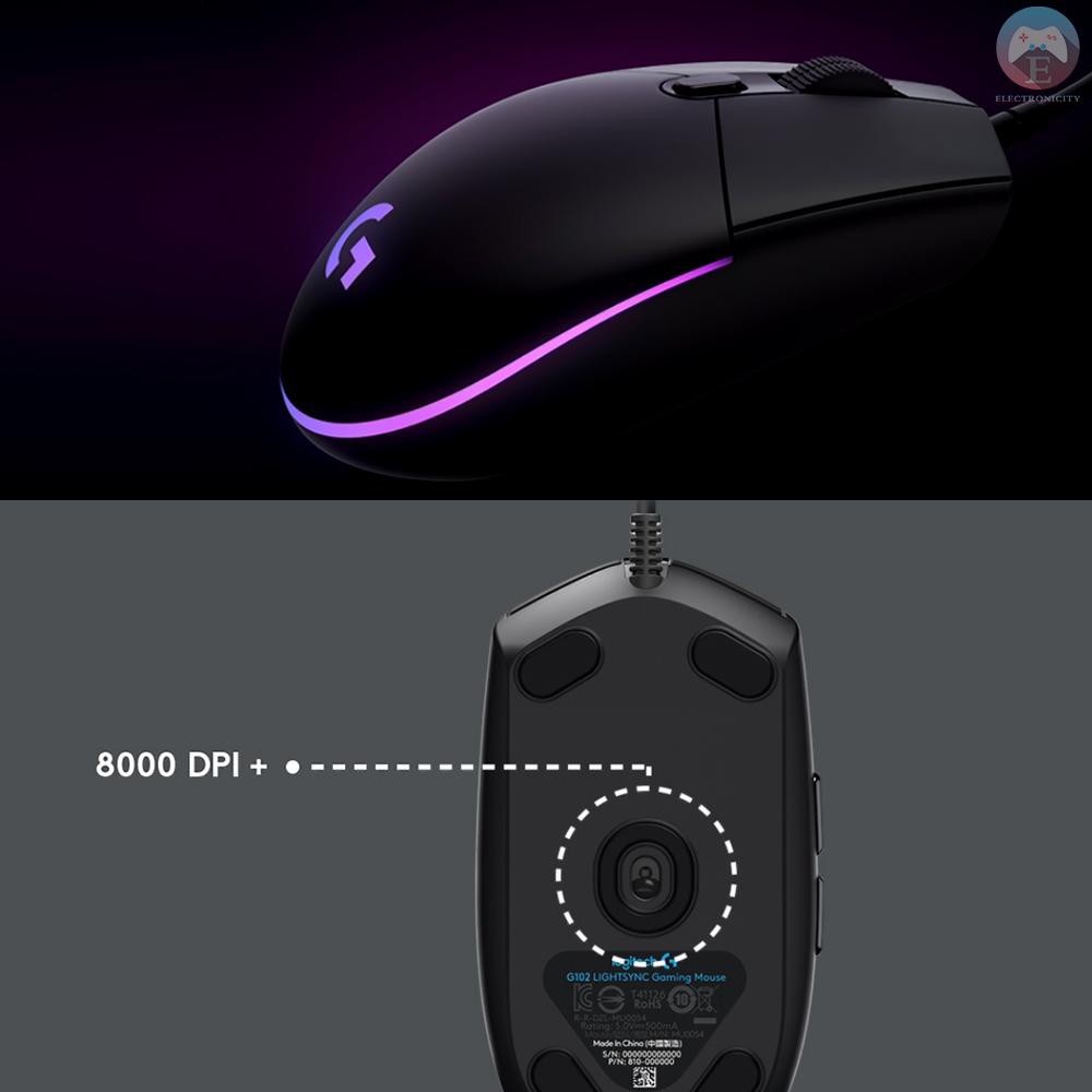 Chuột Chơi Game Logitech G102 8000 Dpi