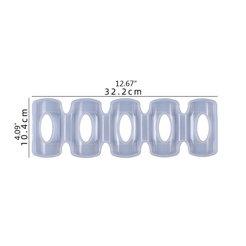 Khuôn Silicone Làm Đồ Uống Hình Quả Trứng / Chai Rượu Vang