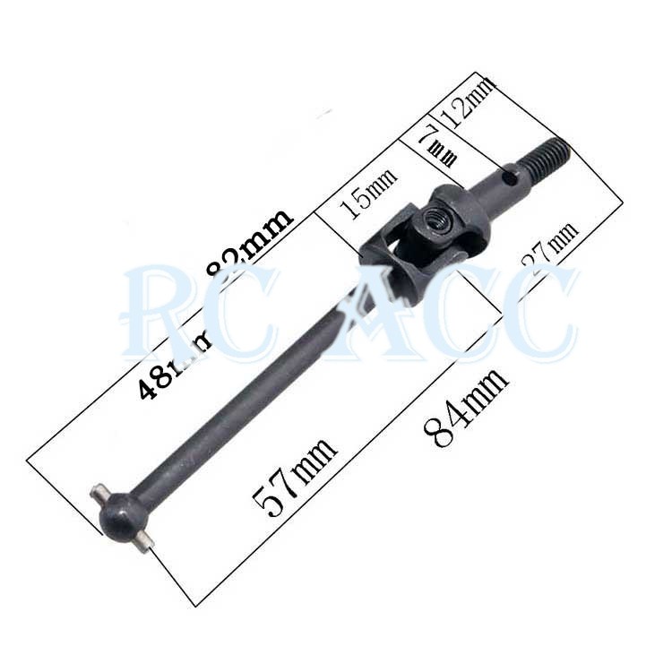 Xe Rc 102015 Trục Kim Loại Đa Năng 02003+02033 Cho Xe Điều Khiển HSP 1:10 94101 94102 94103 94123