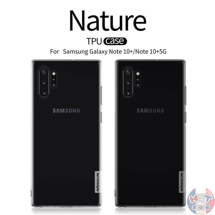 Ốp lưng dẻo trong suốt Nillkin Nature Series cho Galaxy Note 10 Plus / Note 10