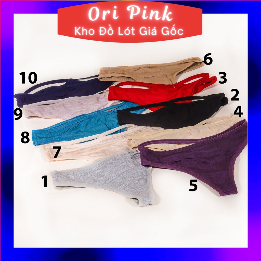 Quần lót lọt khe nữ sexy - Quần sịp nữ hai dây cao cấp thoáng mát thun lạnh cá tính gợi cảm cá tính- MS:6224 | BigBuy360 - bigbuy360.vn