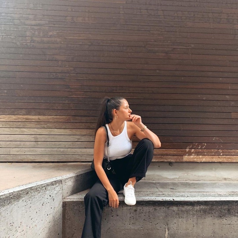 Áo Balo Croptop Ôm C0tt0n On VNXK