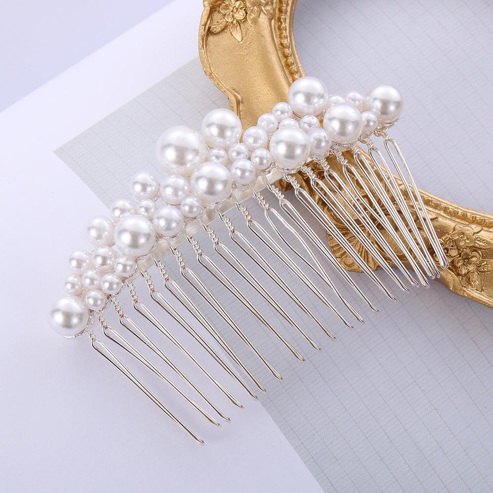 1 Trâm Cài Tóc Đính Đá Cho Cô Dâu