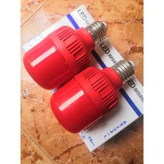 Bóng đèn Led 10W đỏ, tiết kiệm điện đui E27, đèn trang trí, đèn chùa, đèn từ đường, đèn bàn thờ