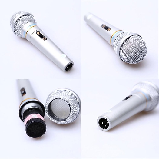 Micro karaoke XINGMA AK-319 chính hãng , Mic hát có dây chống hú , lọc âm cao cấp - Bảo hành 12 tháng