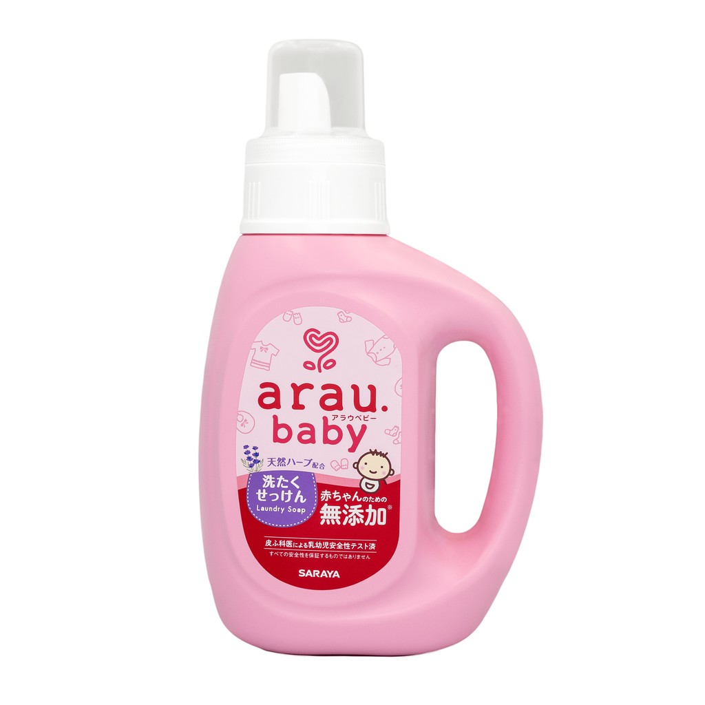 Nước giặt cho bé Arau Baby bình 800ml