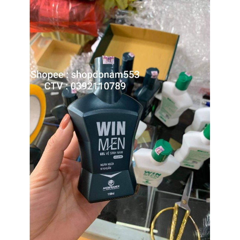 Gel vệ sinh nam Winmen 110ml - Dung dịch vệ sinh nam giới kháng khuẩn khử mùi
