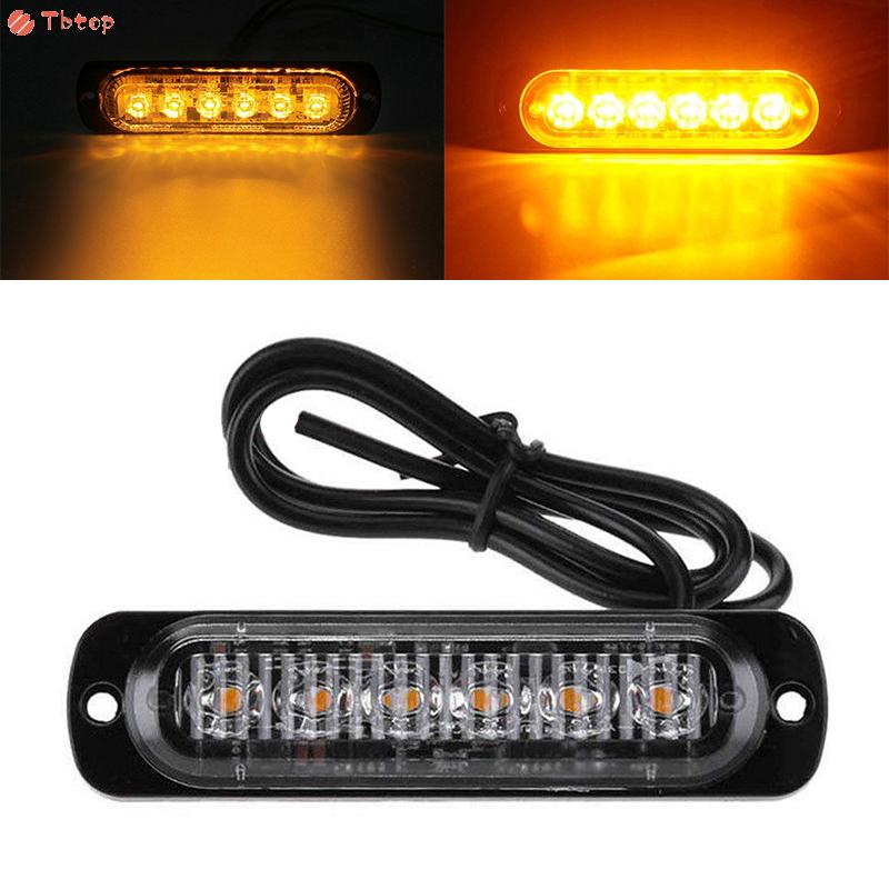 Bộ Ống Kính Đèn Led Dc 12v-24v Màu Vàng Trong Suốt Cho Xe Hơi / Xe Tải