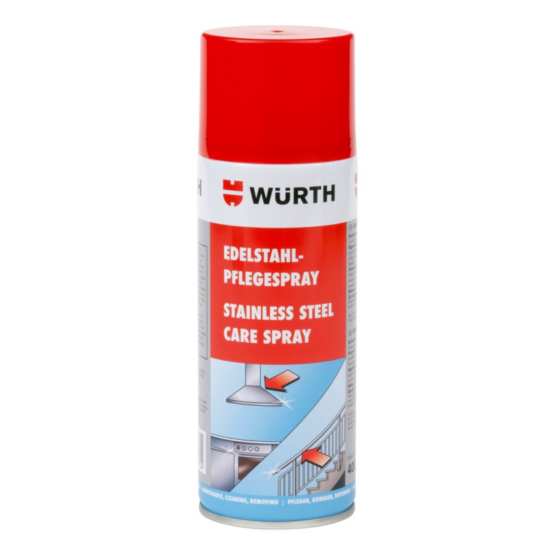 Wurth Chất Bảo Dưỡng Thép Không Gỉ Stainless Steal Care Spray 400Ml