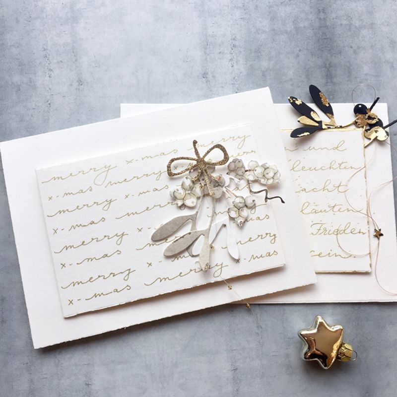 Khuôn Cắt Giấy Làm Từ Kim Loại Hình Xe Ô Tô Và Cây Trang Trí Scrapbook