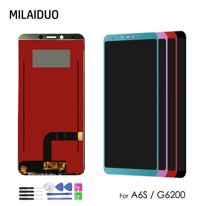 Bộ Màn Hình Cảm Ứng Lcd Thay Thế Cho Samsung Galaxy A6S G6200 G6200F