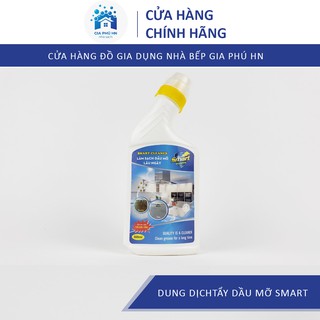 Dung dịch tẩy dầu mỡ 🍎 giá tốt nhất 🍎 tẩy dầu mỡ smart cleaner, tẩy mọi vết bẩn cứng đầu, công thức an toàn