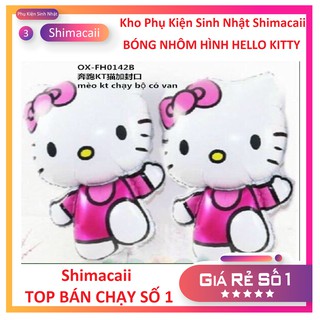 BONG BÓNG HÌNH HELLO KITTY TRANG TRÍ SINH NHẬT
