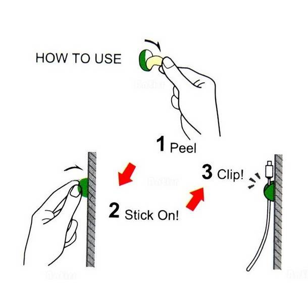 Giá Đỡ Dây Cáp Máy Tính Tiện Lợi Cho Chuột Máy Tính