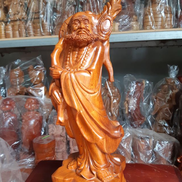Tượng đạt ma sư tố [cao 50cm]