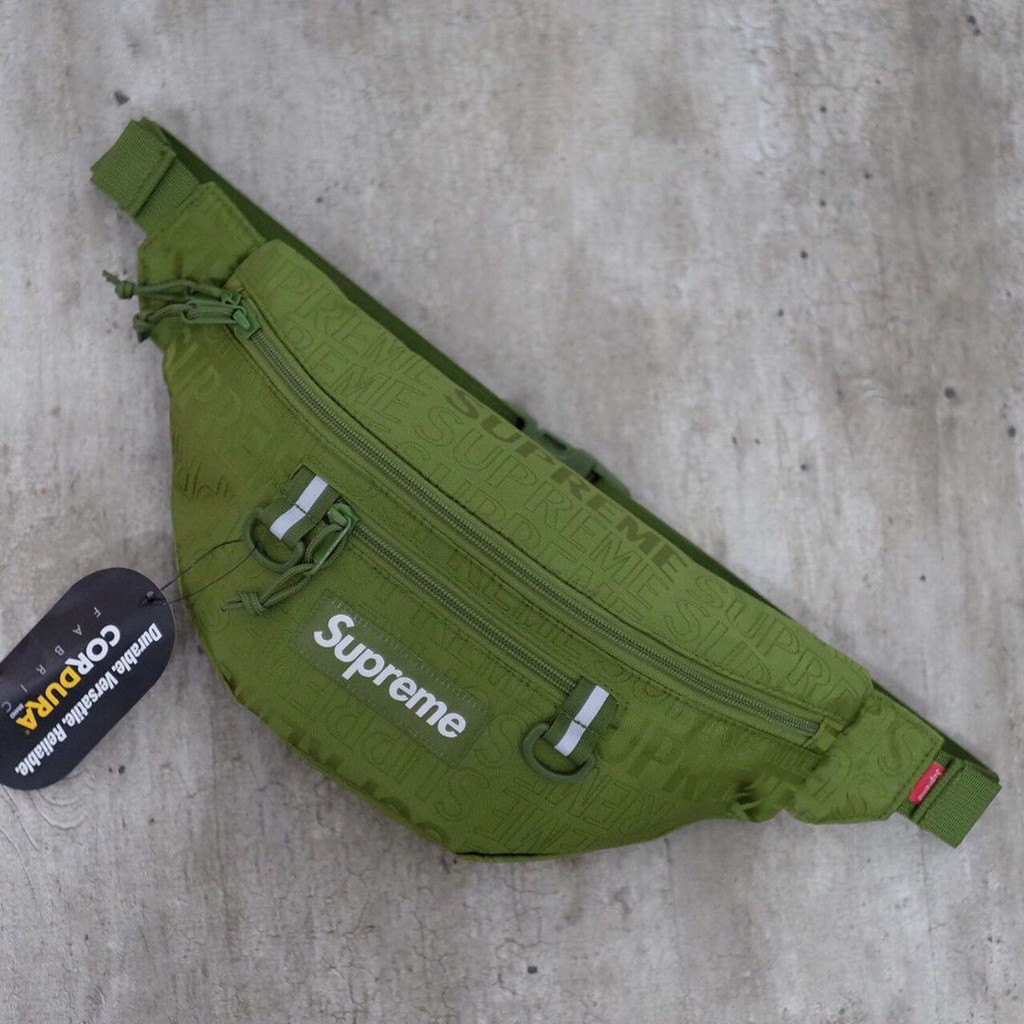 [🎁Ảnh Thật] Túi Bao Tử Đeo Chéo Nam Nữ Supreme Bag SS19 | BigBuy360 - bigbuy360.vn