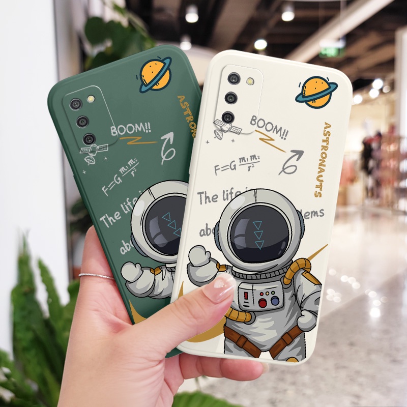 Ốp Điện Thoại In Hình Phi Hành Gia Cho Samsung Galaxy A03 A03S A03 Core A13 A04 A04S 4G 5G A13