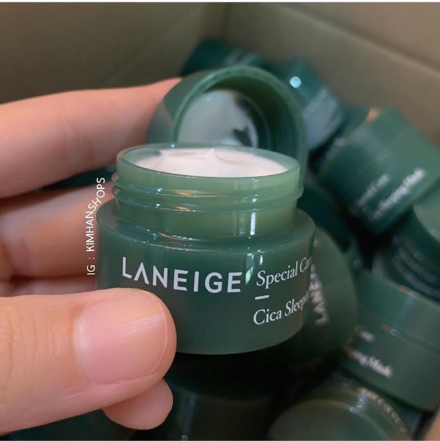 MẶT NẠ NGỦ LANEIGE SPECIAL CARE CICA SLEPPING MASK MINISIZE