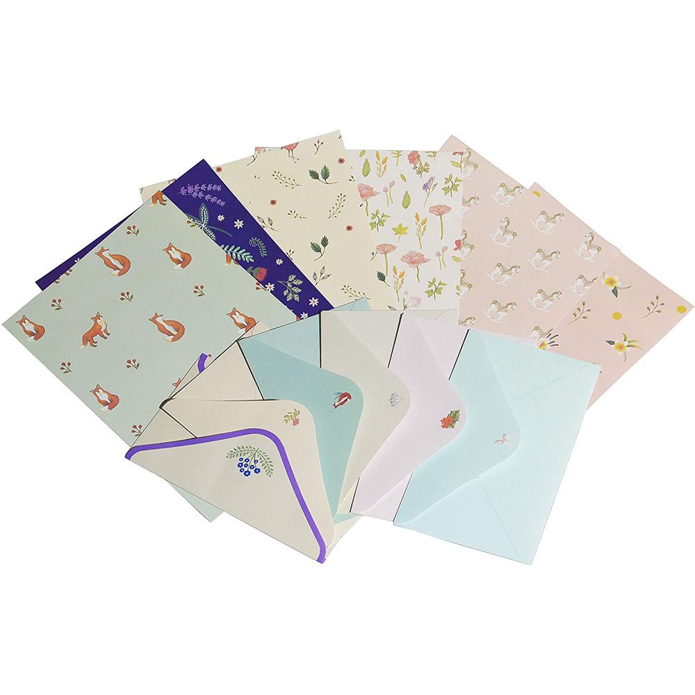 Bìa thư giấy họa tiết hoạt hình nhiều kiểu lựa chọn dễ thương cho ngày lễ tình nhân