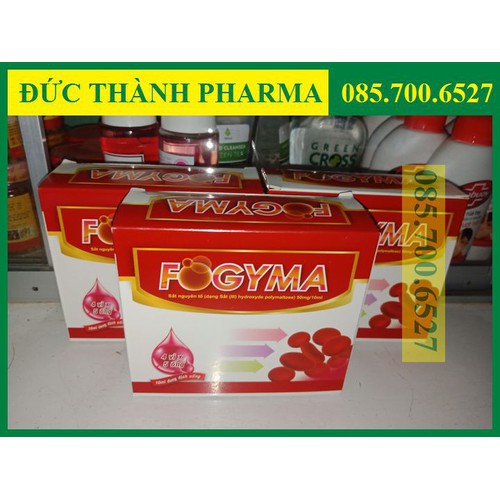 FOGYMA SẮT NƯỚC CHO PHỤ NỮ,TRẺ EM (20 ống)