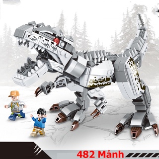 [482 Chi Tiết] BỘ ĐỒ CHƠI XẾP HÌNH Khủng Long, Lắp Ghép Mô hình Khủng Long, Lắp Ráp Khủng Long