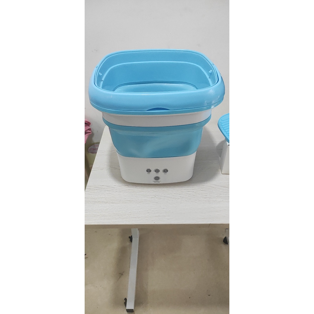 Máy giặt mini gấp gọn thông minh màu ngẫu nhiên