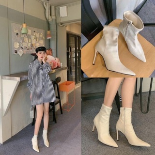 Boots cao gót nhọn