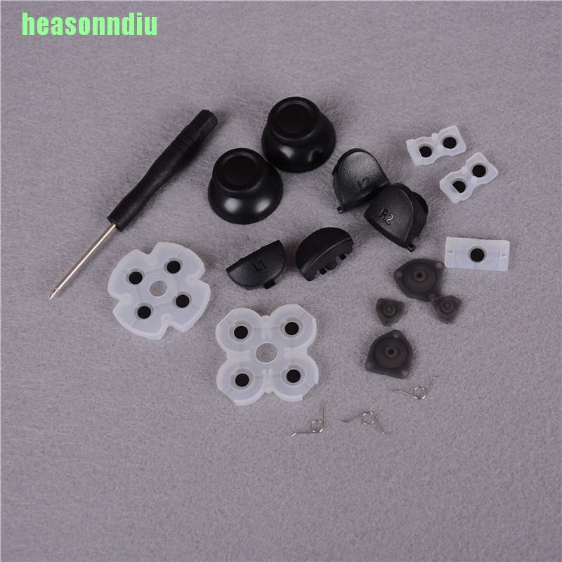 Set nút bấm cao su L1 R1 L2 R2 thay thế chuyên dụng cho tay cầm PS4