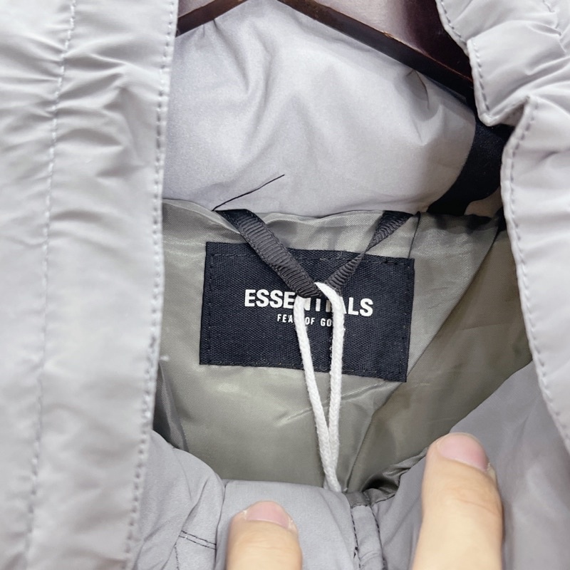 ⚡️ - Áo phao FOG Fear of God ESSENTIALS Puffer Jacket 3M, áo khoác phao FOG ESSENTIALS phản quang