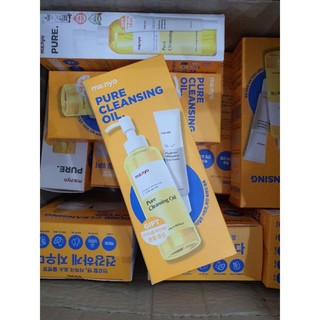 Set dầu tẩy trang và kem mắt Manyo