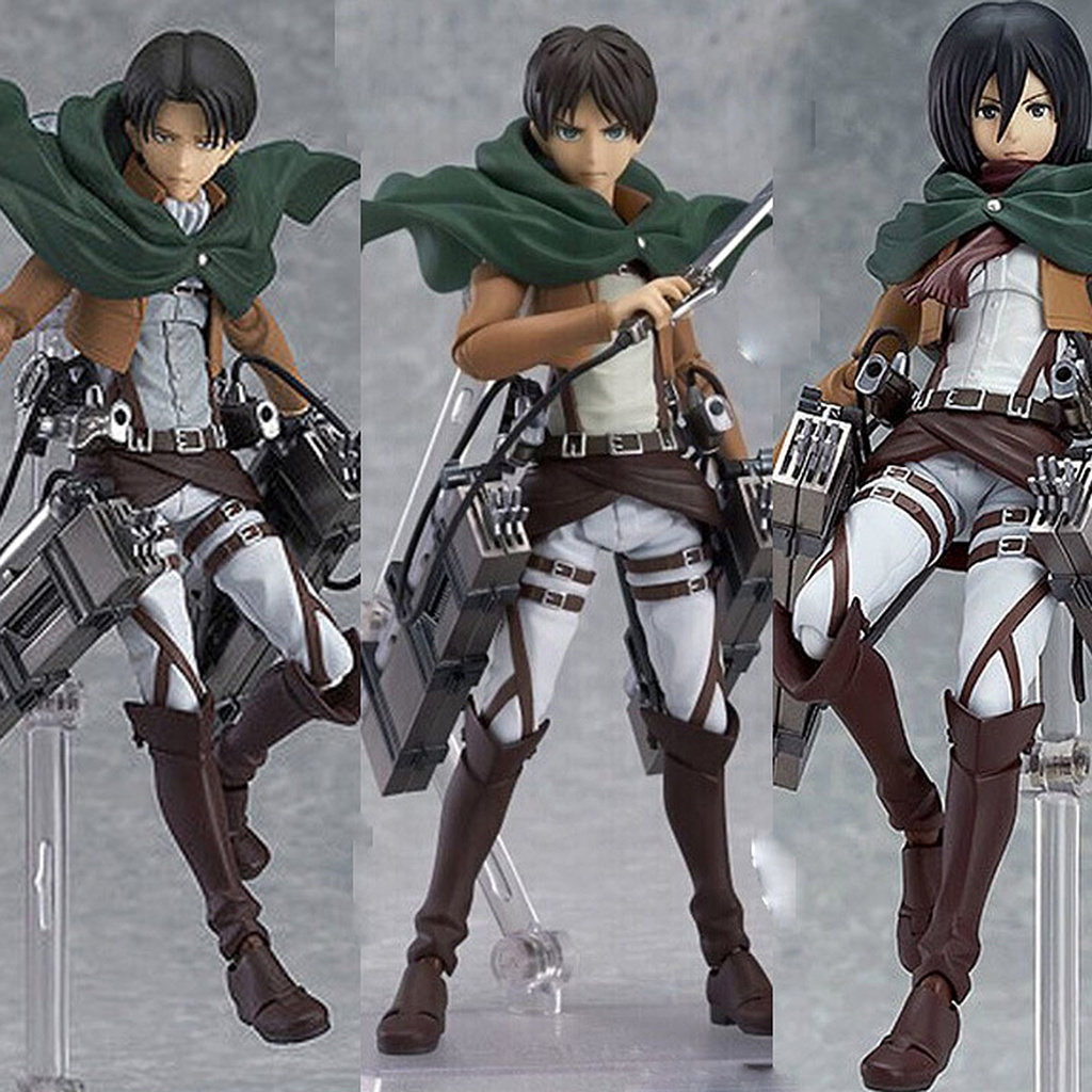 Đồ trang trí Đồ Chơi Nhân Vật Trong Phim Attack On Titan 123