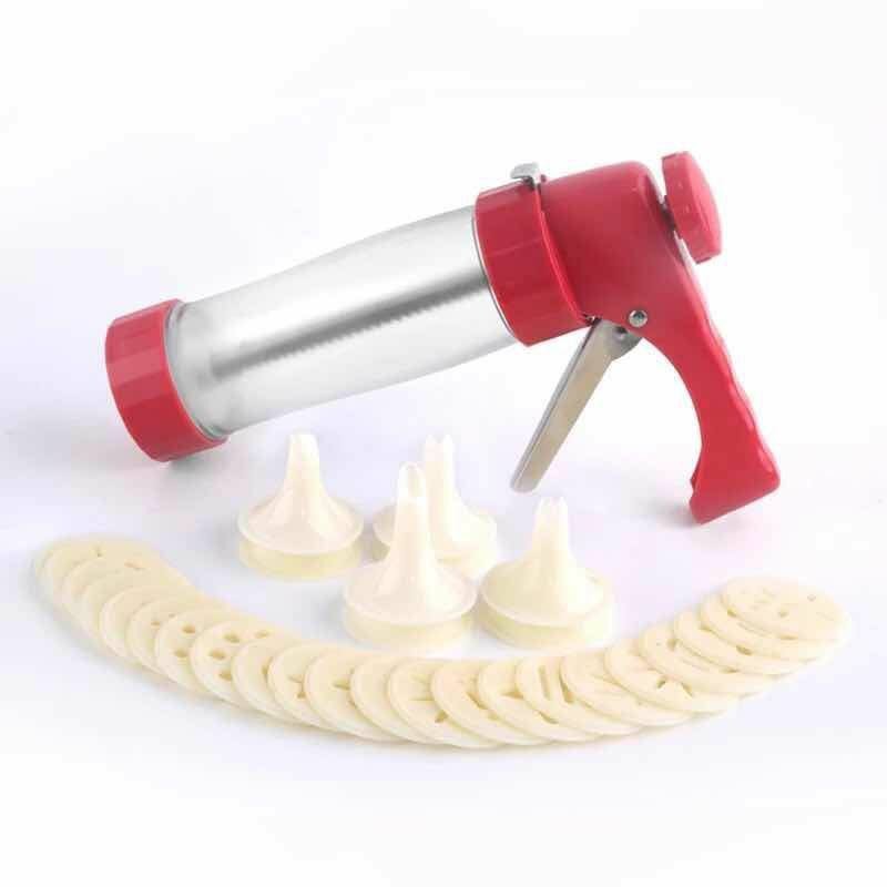 Cookie Press Nhựa Set 16 hình - Tặng 6 đui - MÀU SẮC NGẪU NHIÊN