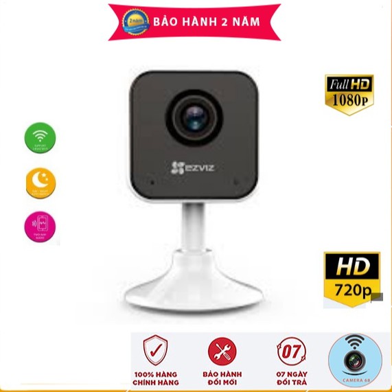 [Mẫu mới] Camera IP WIFI 2M Góc Rộng Ezviz C1HC 1080P C1C C2C C22EP C6N a22ep