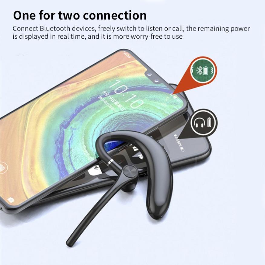 Tai Nghe Đơn Không Dây Kebidumei S209 Bluetooth 5.0 Kèm Micrô Hỗ Trợ Gọi Điện Lái Xe Rảnh Tay