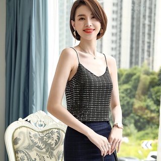 Áo thun kim sa 2 dây