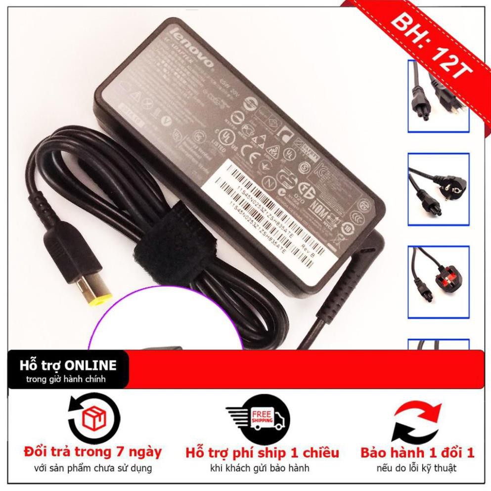 Sạc cho Laptop Lenovo 20v-3.25a chân sạc usb