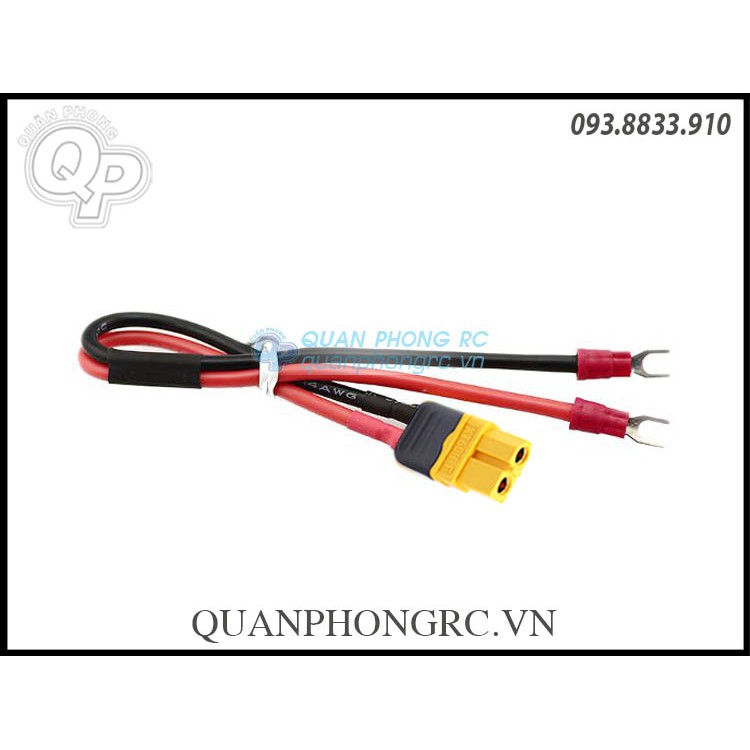 Dây Chuyển Pin XT60 Female Plug (Cái) To U-Type Plug Connector Silicone Cable For Lipo Battery