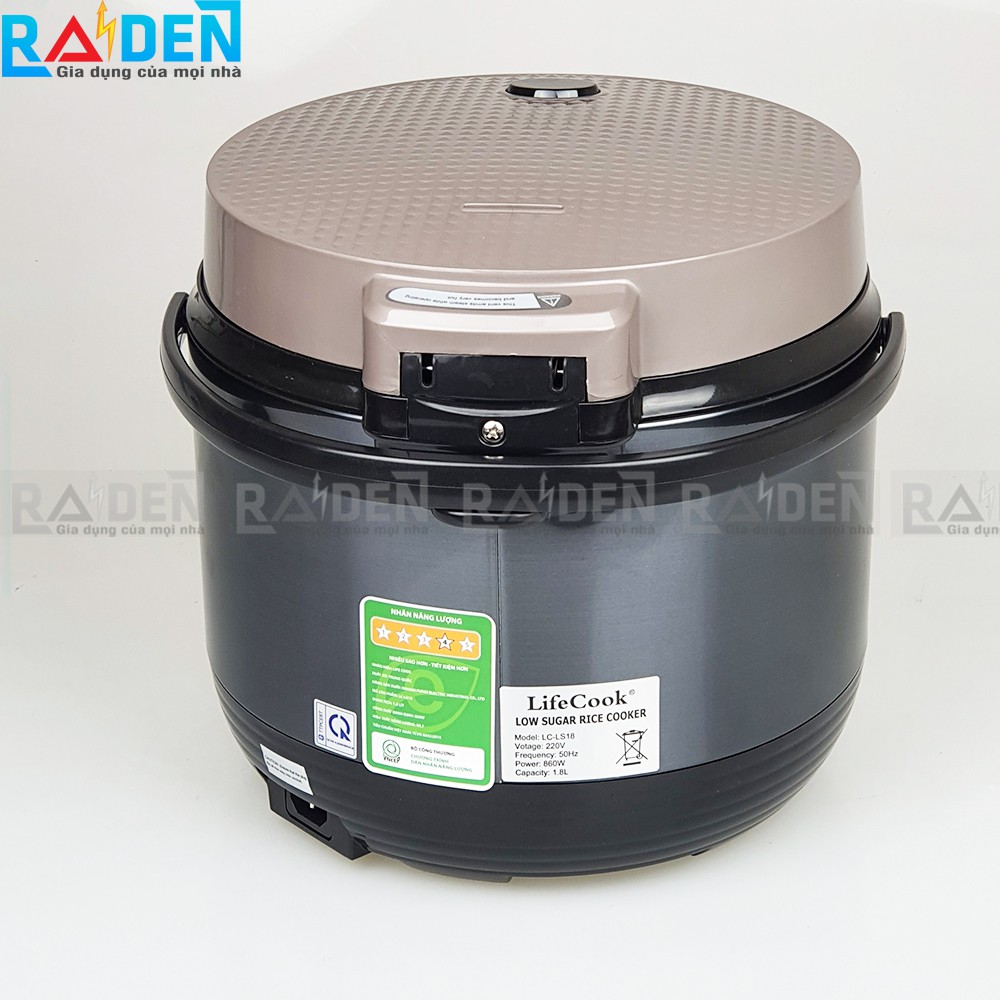 Nồi cơm điện 2 lòng tách đường 1.8L Apechome LikeCook