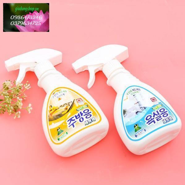 Chai xịt tẩy bếp đa năng Hàn Quốc [ mua nhiều giảm giá ]