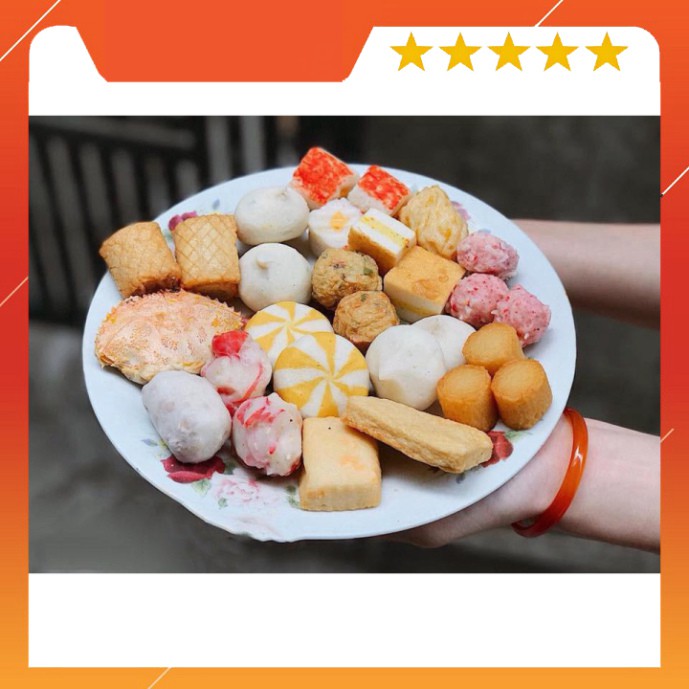 (giá rẻ) 500gr cá viên, bò viên loại ngon hồng hà cao nguyên _ THỰC PHẨM NƯƠNG FOOD