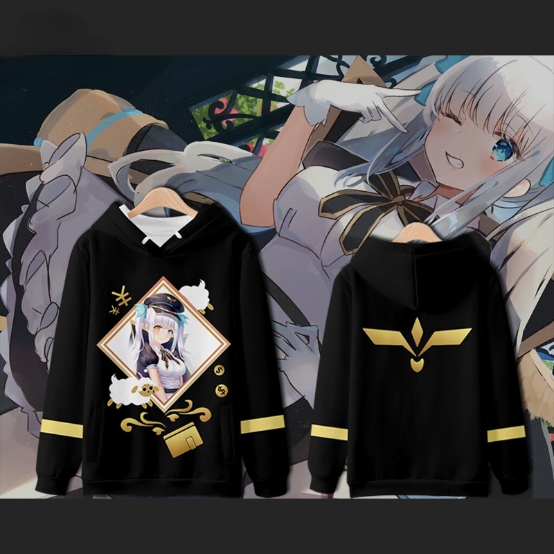 Hololive Áo Khoác Hai Chiều Anime Merchandise Hundred Demons Ayame Dog Kagura MEA