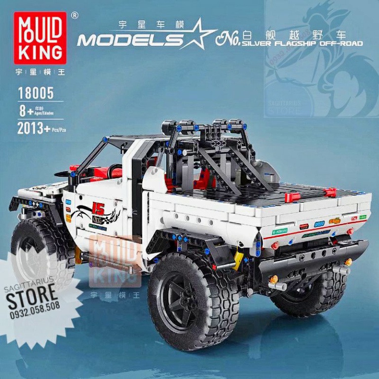 Lego Mouldking 18005 Lắp Ráp Xe Off Road 4x4