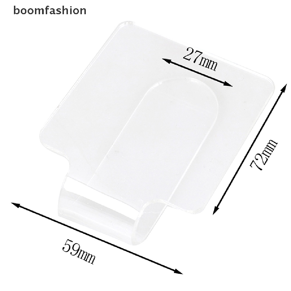[boomfashion] Makeup Palette Acrylic Clear Nail Art Manicure Polish Mixing Painting Color Tool [new]