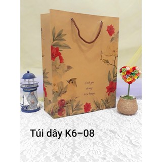 10 túi giấy kraft đựng quà cao cấp( đủ size)