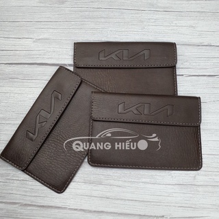 Ví đựng giấy tờ xe kia logo mới - ảnh sản phẩm 1