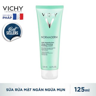 SỮA RỬA MẶT TẠO BỌT NGỪA MỤN & SE NHỎ LỖ CHÂN LÔNG NORMADERM